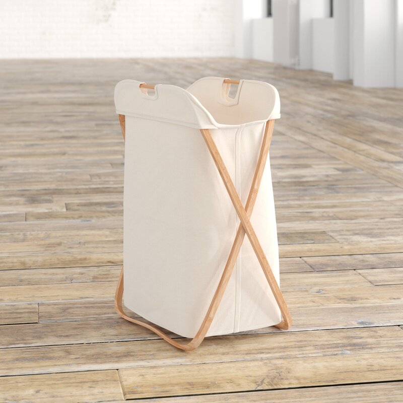 Mercury Row Folding Butterfly Laundry Hamper Reviews Wayfair   Folding Butterfly Laundry Hamper 